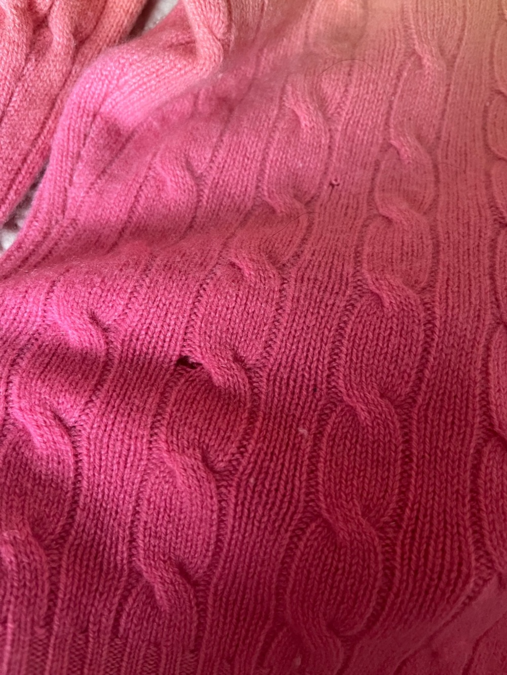 Ombré Ralph Lauren Cashmere Sweater - Picture 3 of 5